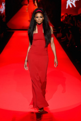 Go Red For Women Red Dress Collection 2015 Presented By Macy’s At Mercedes Benz Fashion Week – Runway