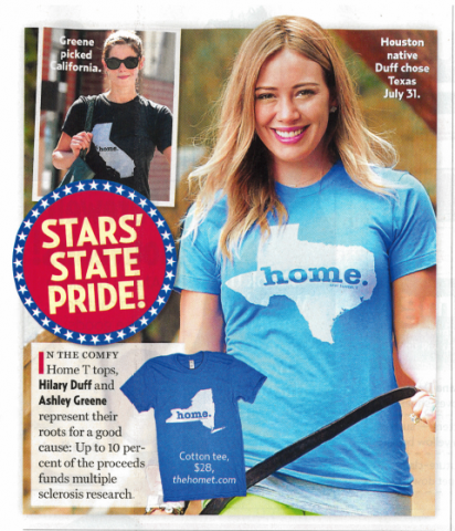 Ashley Greene and Hilary Duff for The Home T in US Weekly