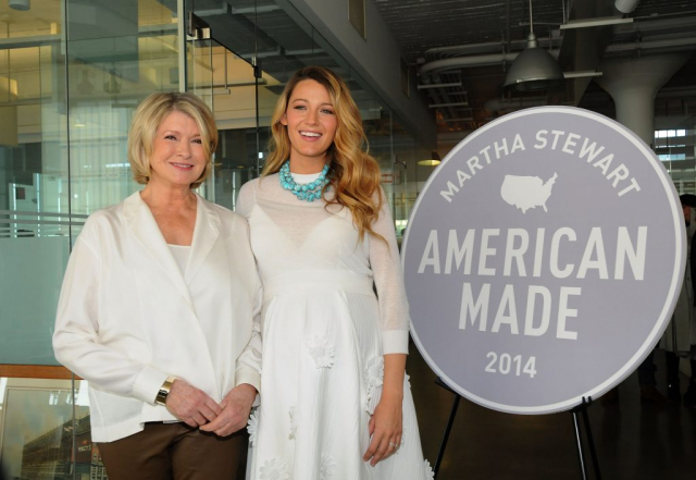 2014 American Made Summit: In Conversation With Martha Stewart And Blake Lively